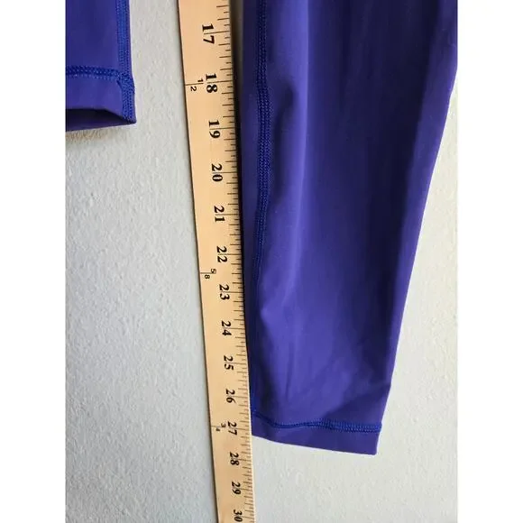 HeyNuts Hawthorn Athletic Essential High Waisted Yoga Leggings Purple M 8/10 - Picture 4 of 6